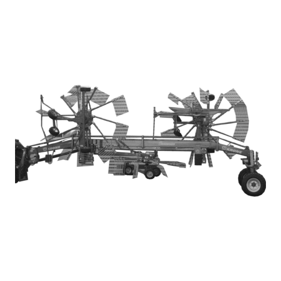 Krone Swadro 1010 Operating Instructions Manual