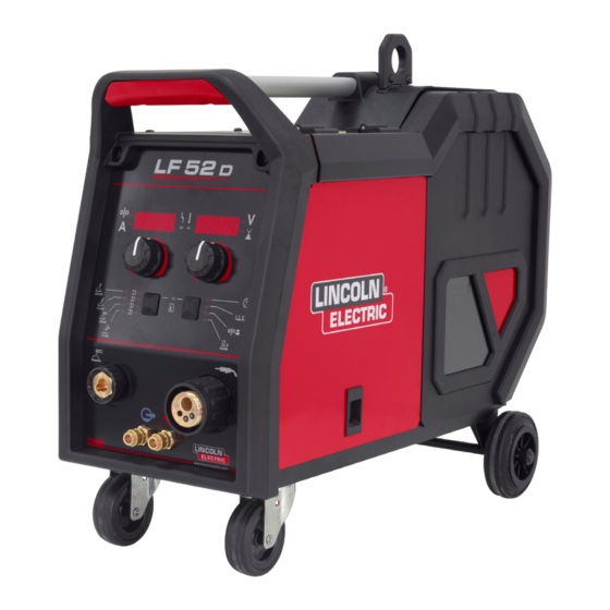 Lincoln Electric LF 52D Operator's Manual