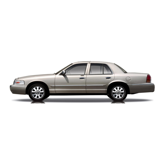 Ford 2006 Grand Marquis Owner's Manual
