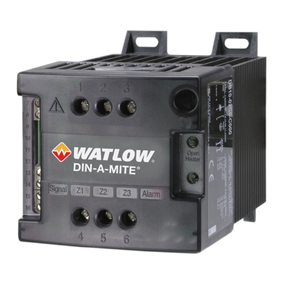 Watlow DIN-A-MITE Style B User Manual