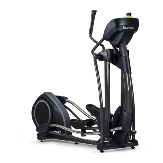 SportsArt Fitness E845S Owner's Manual