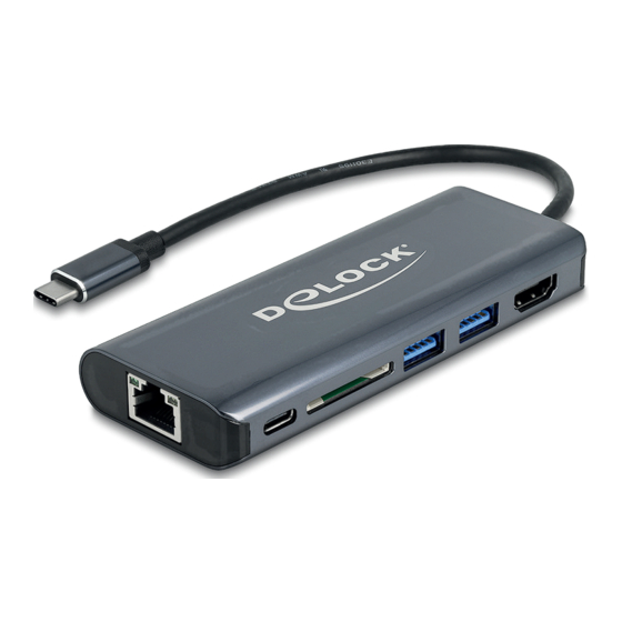 DeLOCK 87721 User Manual