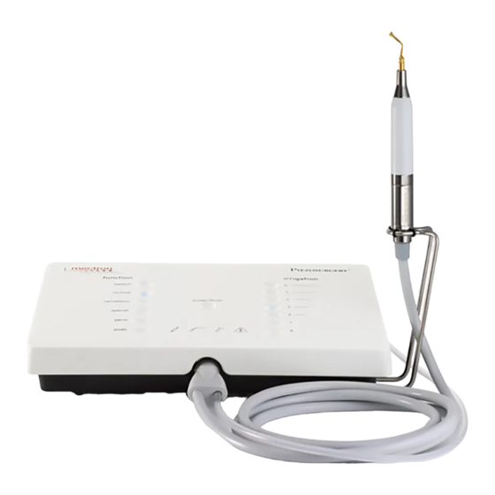 mectron PIEZOSURGERY GP Use And Maintenance Manual