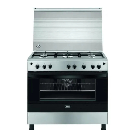 Zanussi ZCG922A6XA User Manual