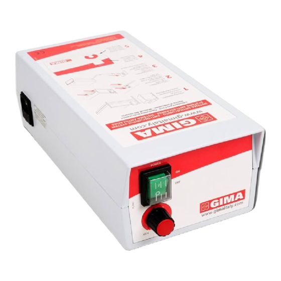 Gima 28492 Use And Maintenance Book