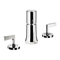 Hans Grohe AXOR Trim Kits Citterio cross handle 39224 0 Series Installation Instructions / Warranty