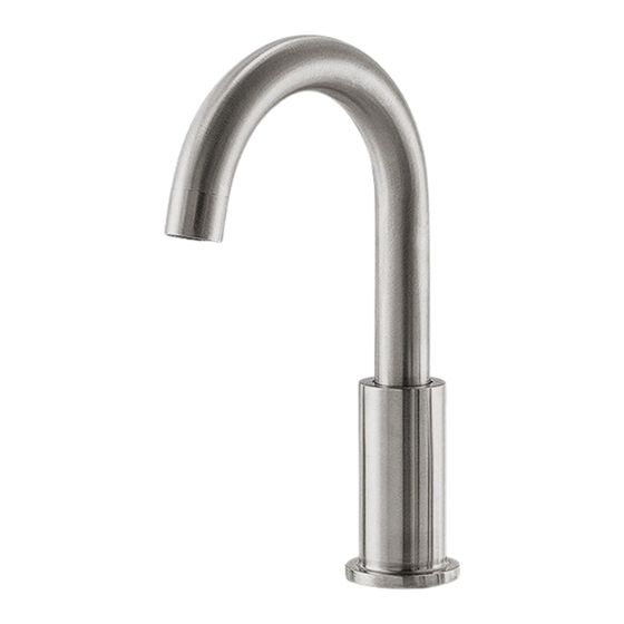 FONTANA SENSOR FAUCETS FS-1098-BN Installation Instructions Manual