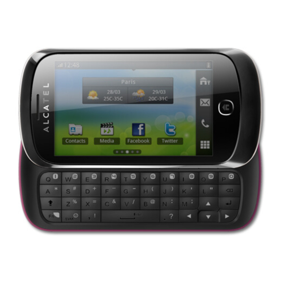 Alcatel One Touch 888 User Manual