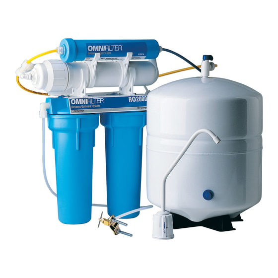 Omnifilter RO2000 Installation Instructions Manual