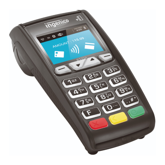 Elavon iCT250 Setup Manual