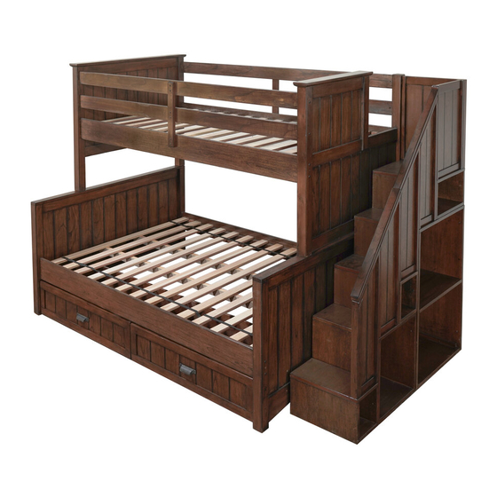 Caramia DARREN BUNK BED Assembly Instructions Manual