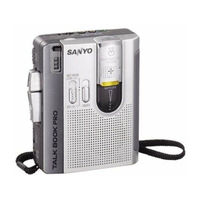 Sanyo 2050C - Standard Cassette Recorder User Manual