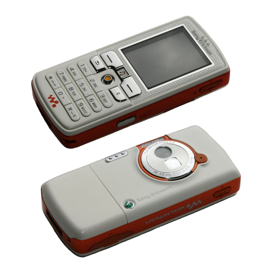 Sony Ericsson W800i User Manual