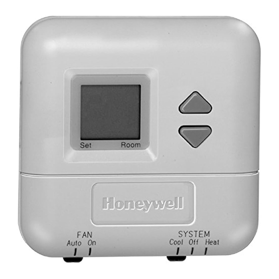 Honeywell T8400C Installation Instruction