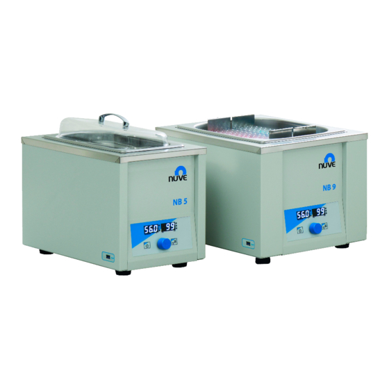 NUVE NB 20 User Manual