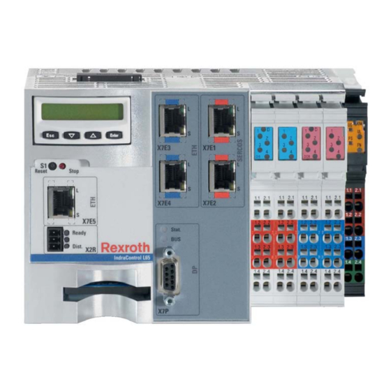 Bosch Rexroth IndraControl L45 Manuals