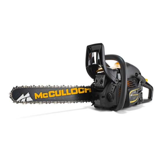 McCulloch CS 410 Operator's Manual