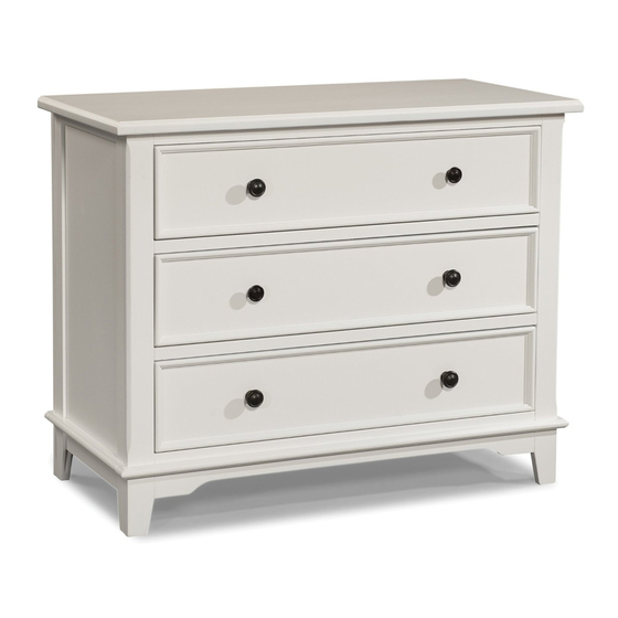 Westwood Design Tribeca Dresser Assembly Instruction