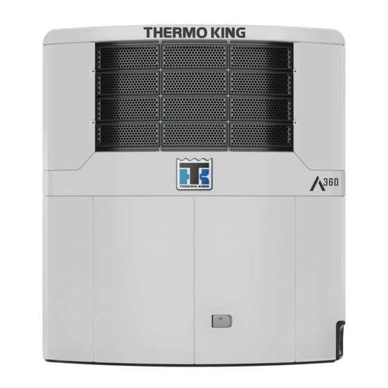 Trane Technologies Thermo King Advancer A360 Maintenance Manual
