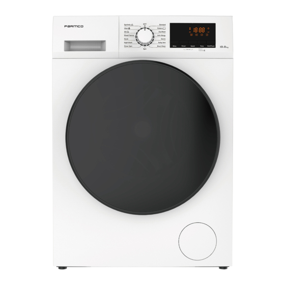 Parmco WM10WF02 Washing Machine Manuals