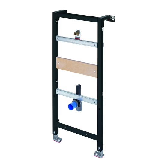 DURAVIT DuraSystem WD3001 000 000 Mounting Instructions