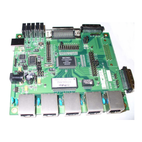 Micrel KSZ8895 User Manual