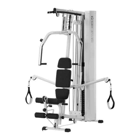 Kettler KINETIC F3 Instructions For Using Manual