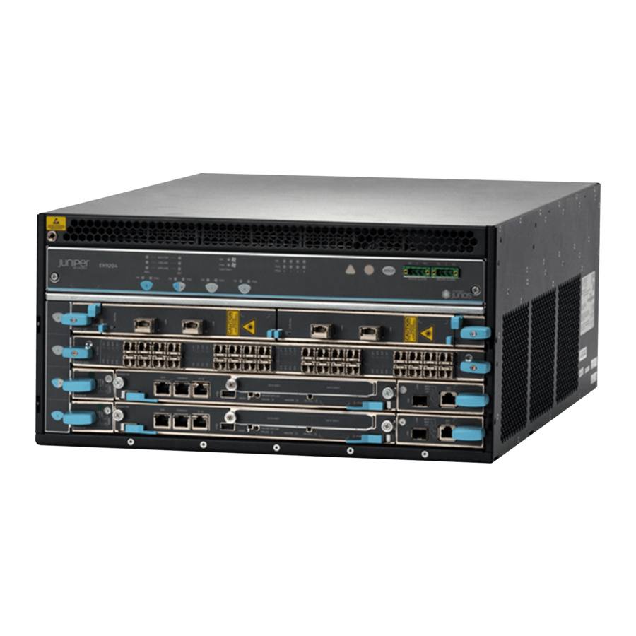 Juniper EX9200 Features Manual