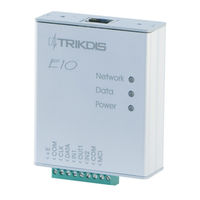 Trikdis E10 User Manual