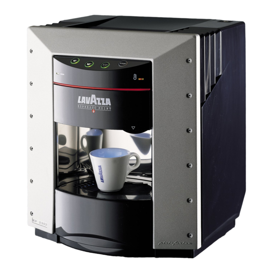 LAVAZZA ESPRESSO POINT EP2302 COFFEE MAKER USER MANUAL