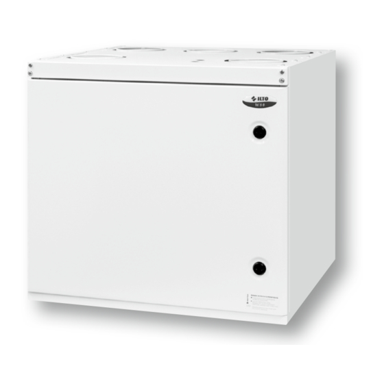 Swegon ILTO W80 Instructions For Installation, Use And Maintenance Manual
