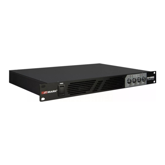 Mark M 4300 User Manual
