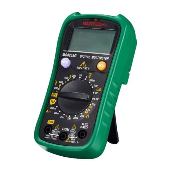Mastech MS8238A User Manual