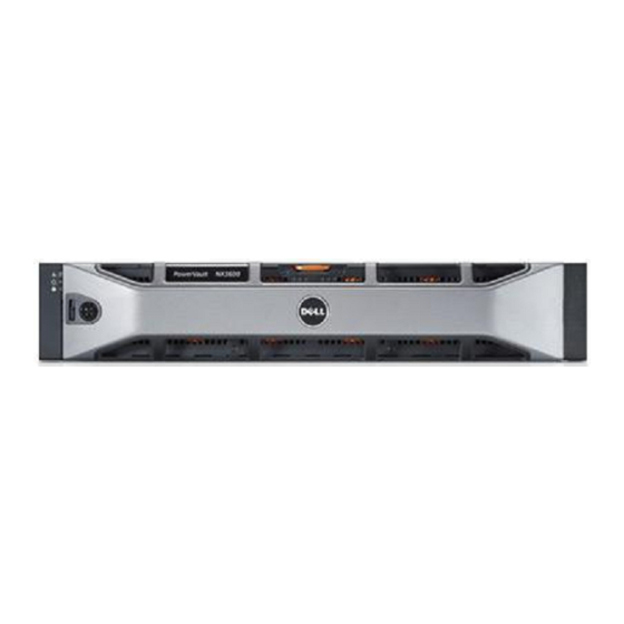 Dell PowerVault NX3610 Getting Started Manual