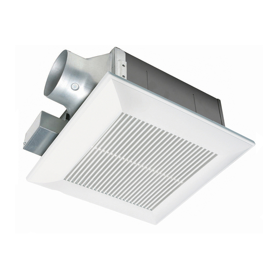 Panasonic WhisperCeiling FV-11VQ3 Service Manual