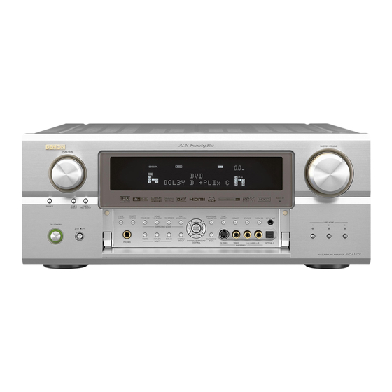 Denon AVC-A11XV Service Manual