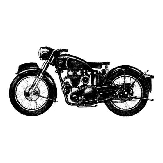 Matchless G3L Maintenance Manual