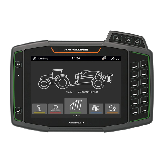 Amazone AmaTron 4 Operating Instructions Manual