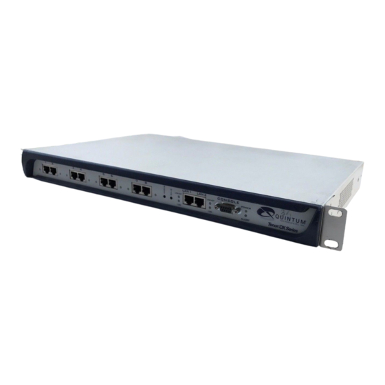 Quintum Tenor DX Series Quick Start