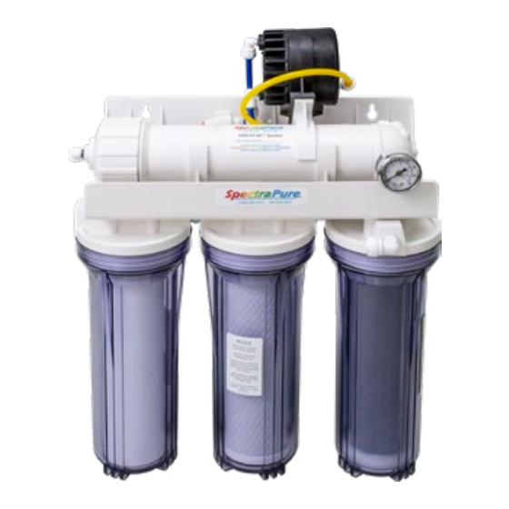 SpectraPure MPDW Series Instructions Manual