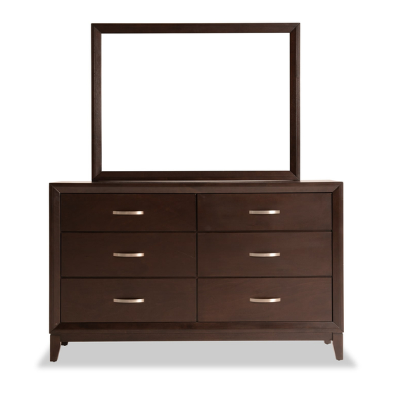Bob's Discount Furniture Tremont DRESSER/MIRROR 20054472 Assembly Instructions