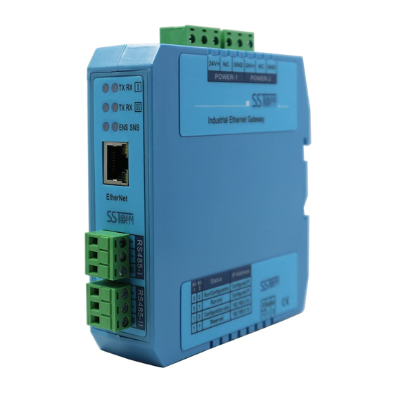 SST Automation GT200-EI-2RS485 Manuals