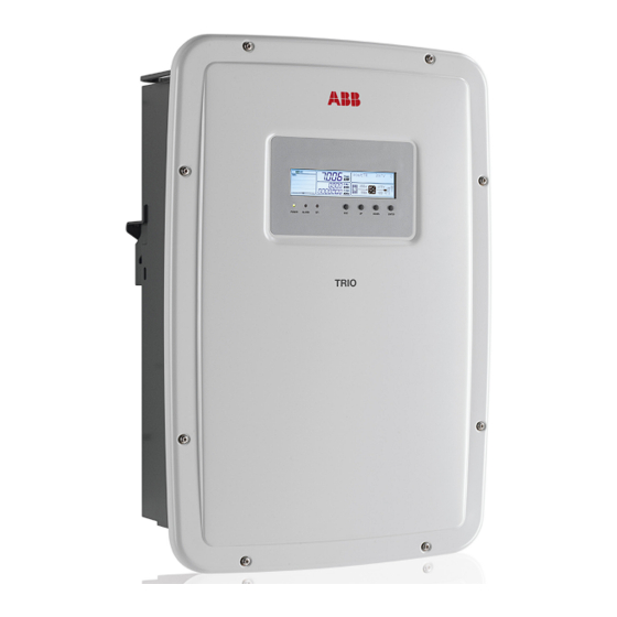 ABB TRIO-5.8-TL-OUTD-S Product Manual