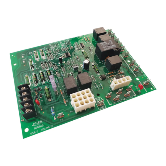 ICM Controls ICM2813 Installation, Operation & Application Manual