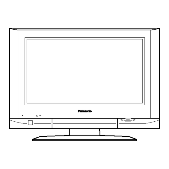 Panasonic TX-32LX500M Service Manual