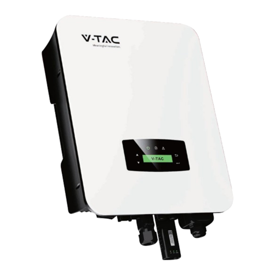 V-TAC VT-6607136 Hybrid Solar Inverter Manuals