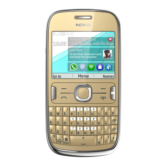 Nokia Asha 302 User Manual