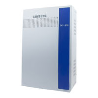 Samsung DCS-816 Programming Manual