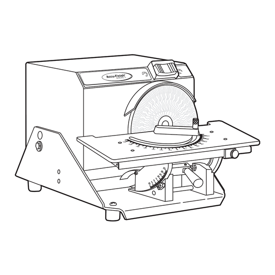 Glendo Accu-Finish II Series Manual Instructions