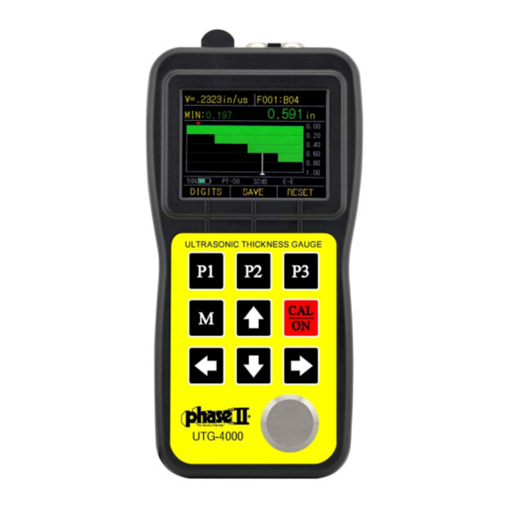 phase II UTG-4000 Manual